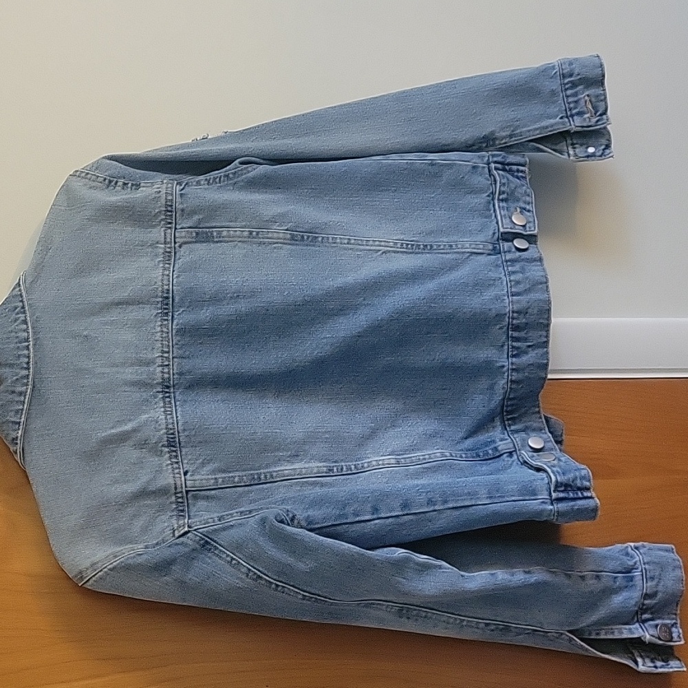Rachel Parcell Soft Blue Denim Jacket - Picture 3 of 3
